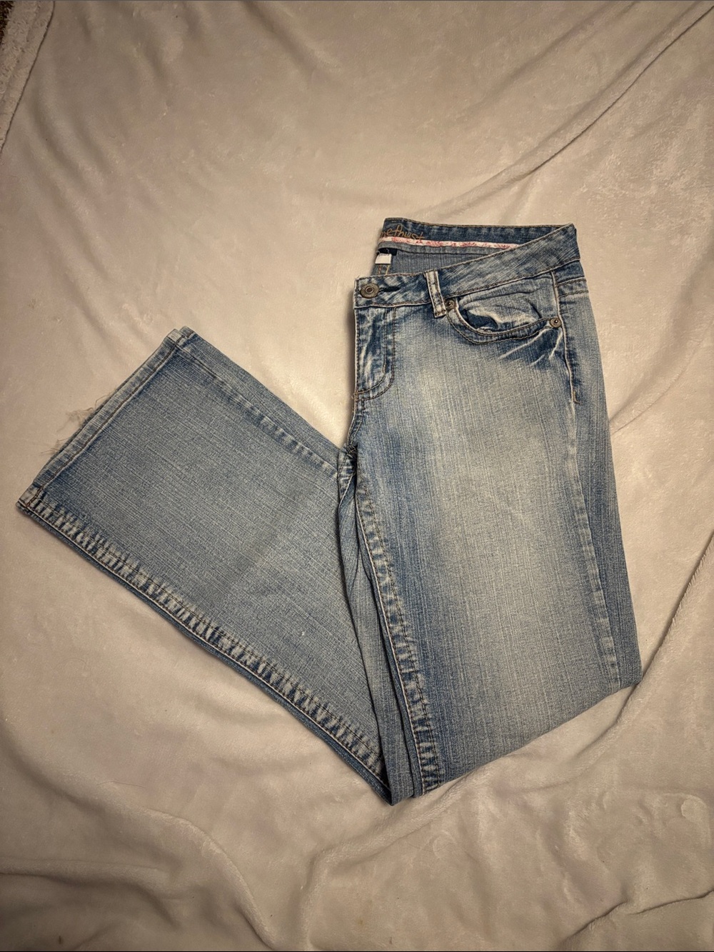 Amethyst Jeans Light Blue Bootcut Women's Jeans